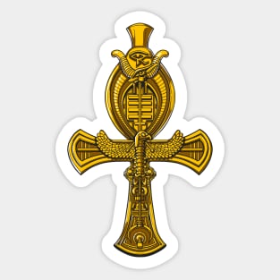 Ankh Cross Egyptian Symbol Sticker